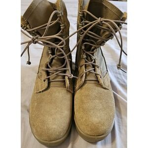 Vibram Army Combat Boots Coyote Tan Men's 4.5 W / Women's 6–6.5 Hot Weather